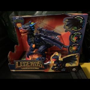 Untamed Legends Dragon Vulcan Interactive Toy New